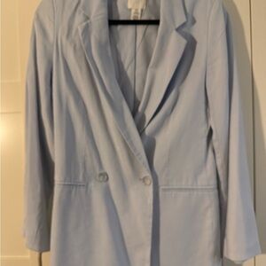 H&M Light Blue Women's Blazer XS